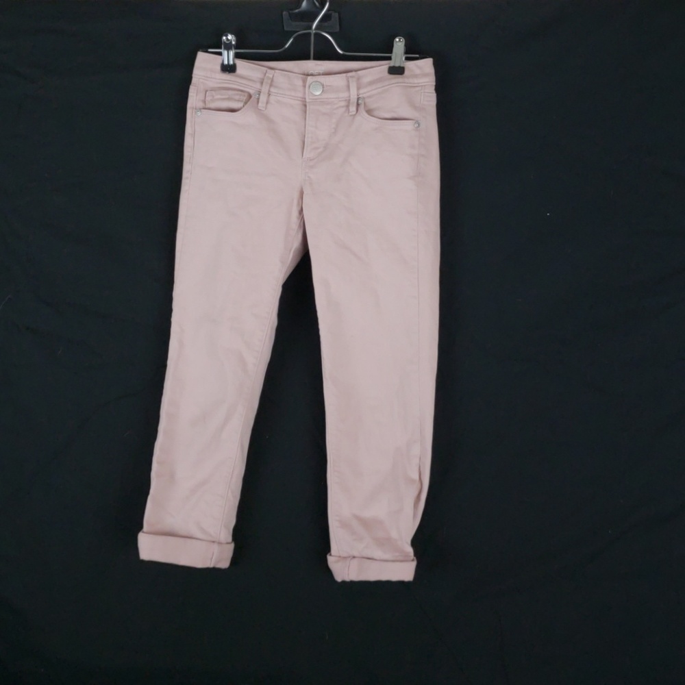 Loft light pink crops